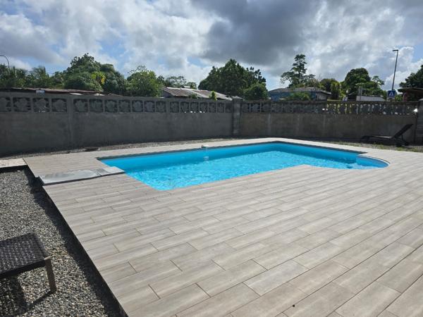 Maison T5+piscine la Rhumerie Matoury 335 000€ FAI