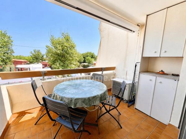 T2 rénové de 24 m² avec terrasse, climatisation et accès plage à Marseillan-Plage (34)