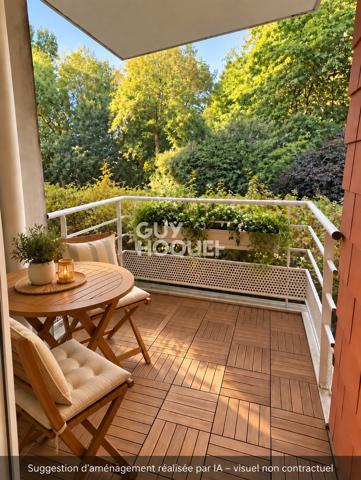 NANTES – T2 DE 48 M² – DEUX BALCONS