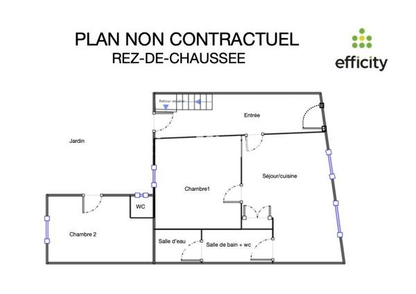 Maison 5 pièces - 105 m² Exclusivité efficity