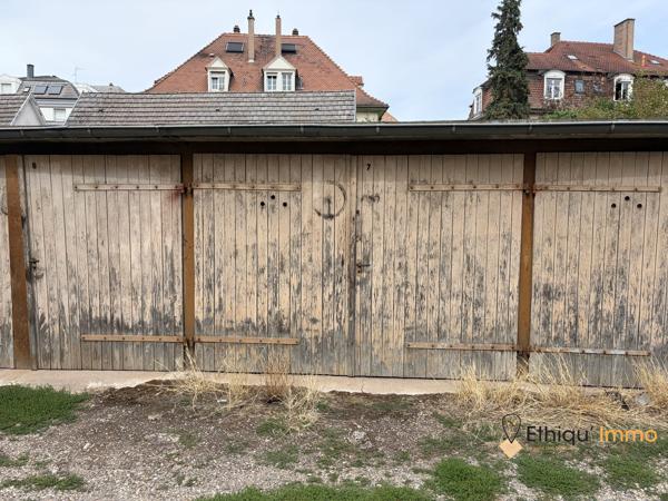 Garage fermé - Strasbourg Neudorf