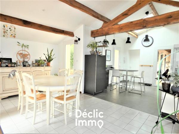 Vente maison individuelle Moutiers les mauxfaits, 169m² 3900m² 7 pièces 474 975€