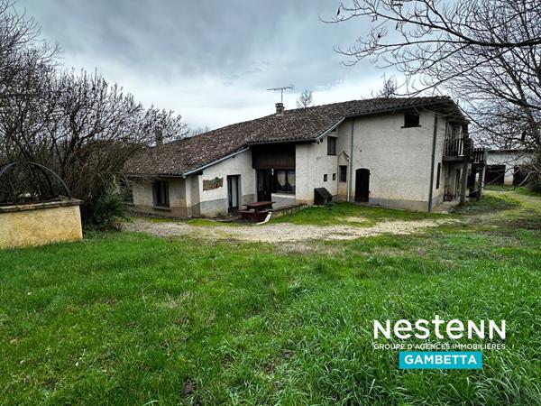 maison à rénover à vendre à Saint Etienne de Tulmont 82