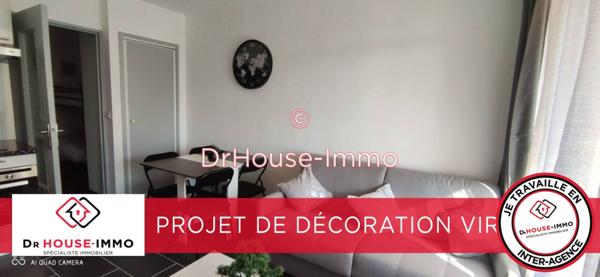 Appartement à vendre 1 pièce de 20 m²