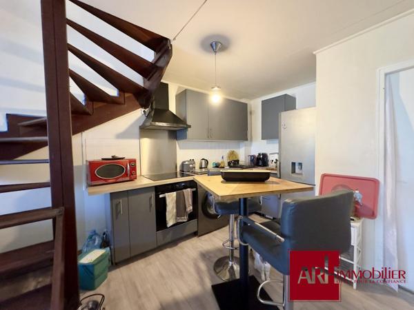 A VENDRE MAISON T3/4 EN DUPLEX – JARDIN AVANT/ARRIÈRE – AUCUN VIS-À-VIS – CALME ABSOLU – MONTGAILLARD