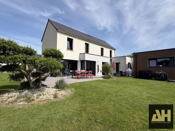 EXCLUSIVITÉ PLOUGASTEL DAOULAS - MAISON D'ARCHITECTE- 158 M2-PETITE VUE MER- 5 CH