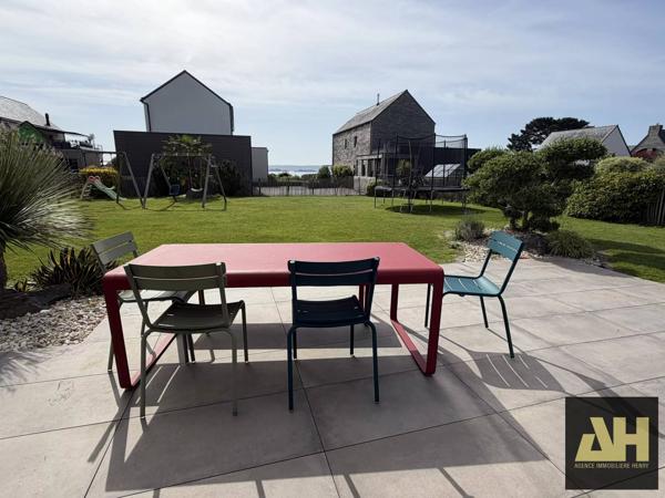 EXCLUSIVITÉ PLOUGASTEL DAOULAS - MAISON D'ARCHITECTE- 158 M2-PETITE VUE MER- 5 CH