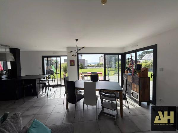 EXCLUSIVITÉ PLOUGASTEL DAOULAS - MAISON D'ARCHITECTE- 158 M2-PETITE VUE MER- 5 CH