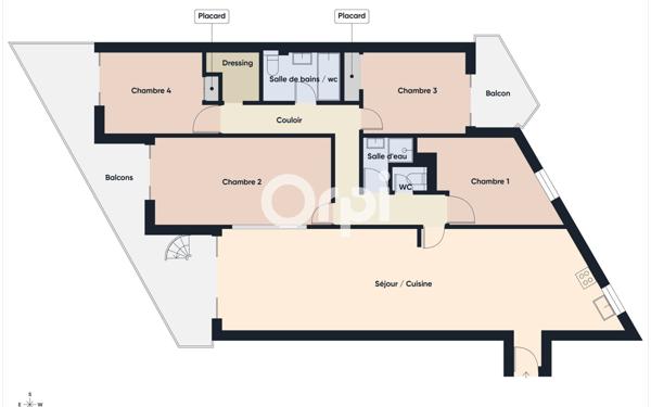 Appartement à vendre    5 pièces • 111,50 m2 Meudon