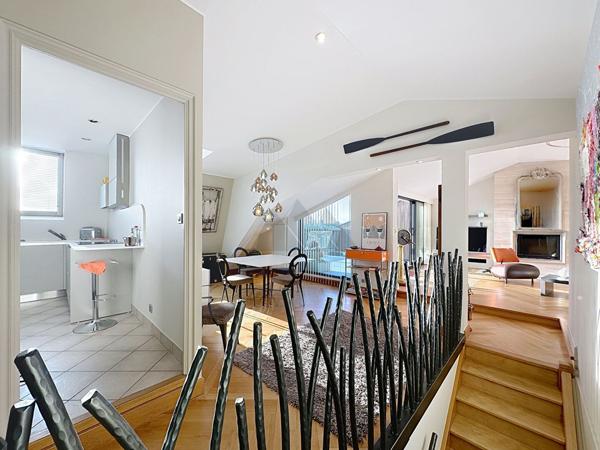 APPARTEMENT EN DUPLEX A VENDRE TERRASSE VUE MER ASCENSEUR BREST – TRIANGLE D’OR