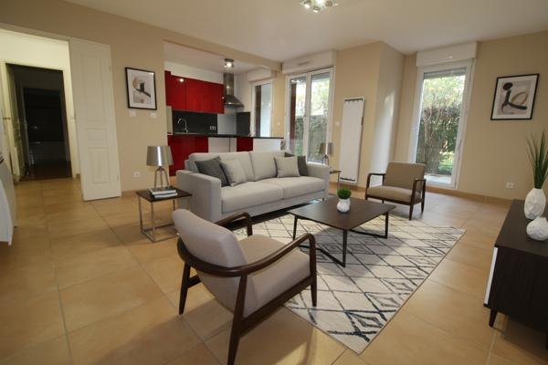 Superbe T3 avec jardin et terrasse à Montévrain