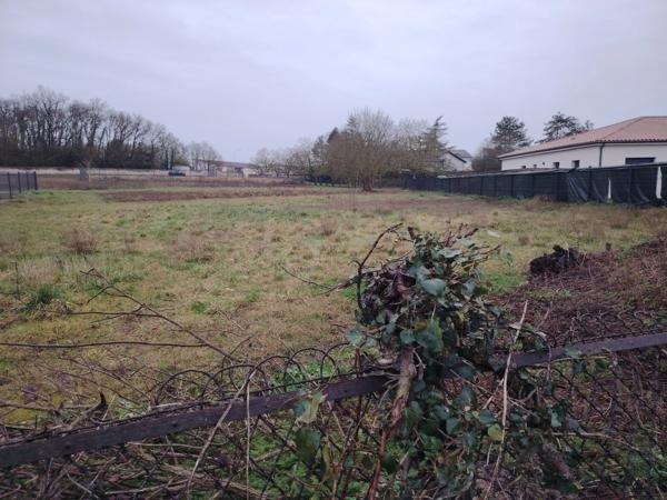 Beau Terrain de 1425 m² Neuville de Poitou proche du centre ville