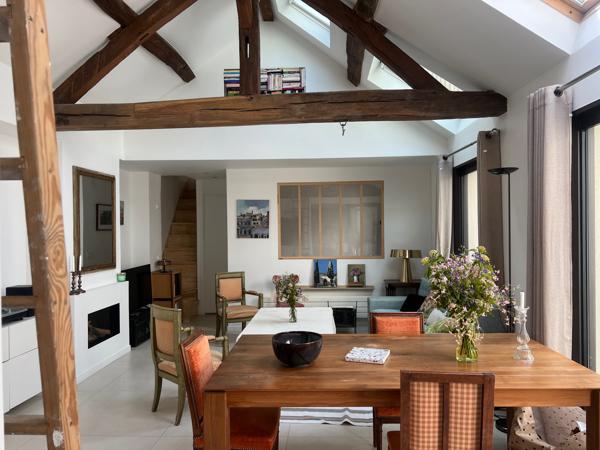 Batignolles - Deux maisons loft duplex autour d'une terrasse !