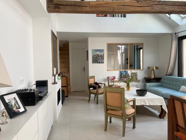 Batignolles - Deux maisons loft duplex autour d'une terrasse !