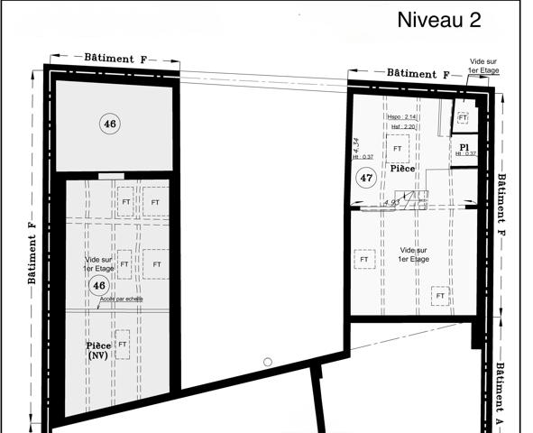 Batignolles - Deux maisons loft duplex autour d'une terrasse !