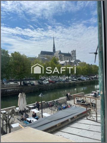 RESTAURANT QUAI BELU AMIENS TOP EMPLACEMENT 200 M2 EXTRACTION 300 LICENCE 4 LOYER 2500€ HT/MOIS