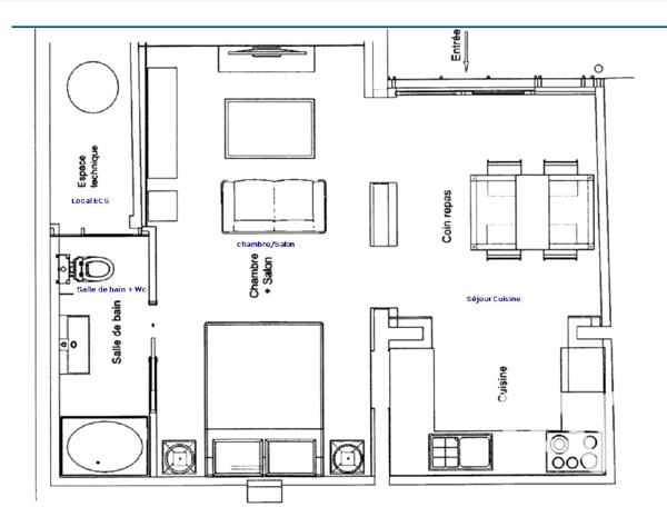 Appartement à vendre 2 pièces 35 m² Aix-les-Bains