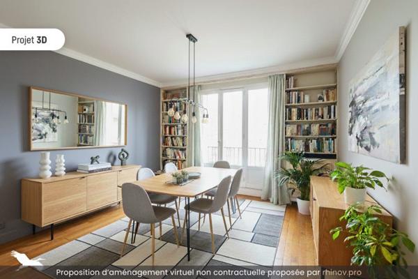 Appartement à vendre |  La Garenne-Colombes |  3 pièces | 64 m²