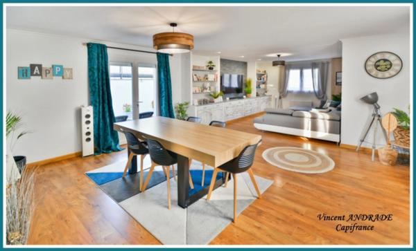 Maison familiale rénovée 154 m² avec piscine et appartement indépendant LEUVILLE SUR ORGE (91)