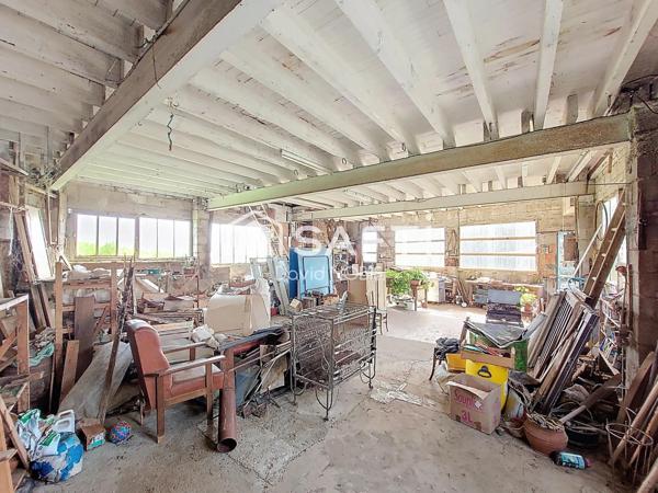maison 3 chambres avec jardin, garage et atelier