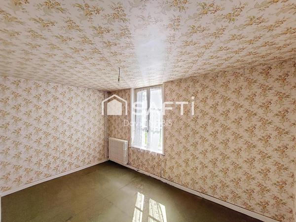 maison 3 chambres avec jardin, garage et atelier