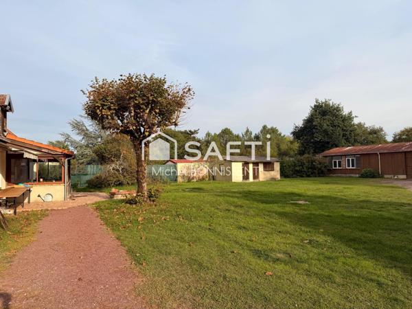 Maison en bord de Sologne avec grand terrain et dépendances