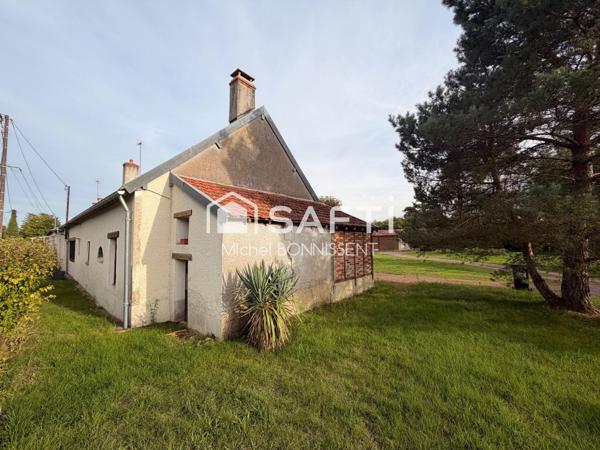 Maison en bord de Sologne avec grand terrain et dépendances