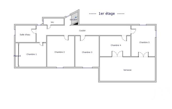 Maison traditionnelle 8 pièces de 188 m² à Molières-sur-Cèze (30410)