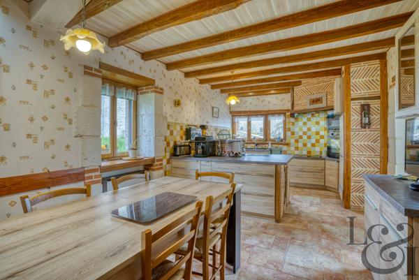 Grange en pierre rénovée avec gîte à vendre entre Villeneuve-sut-Lot et Agen