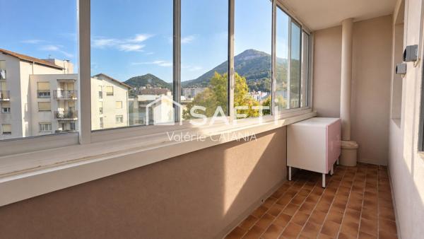 VOIRON, Appartement T5 – 4 CHAMBRES – DERNIER ÉTAGE – BALCON & VUE DÉGAGÉE