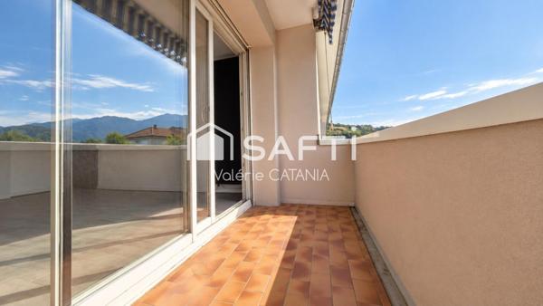 VOIRON, Appartement T5 – 4 CHAMBRES – DERNIER ÉTAGE – BALCON & VUE DÉGAGÉE