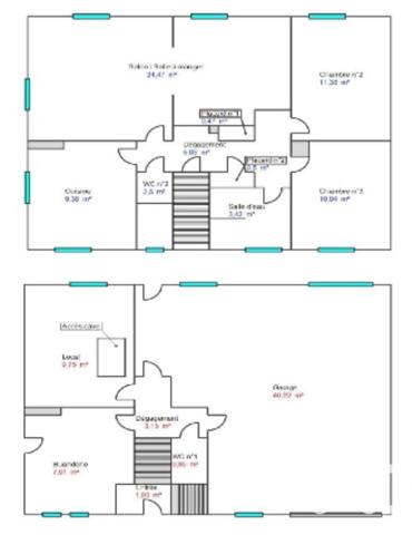 Maison à vendre 4 pièces 91 m² Pleaux
