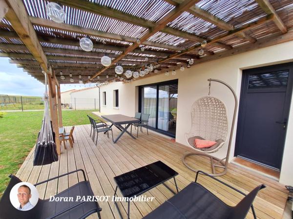 Cissé (86170) Maison récente 2022 plain-pied – 3 chambres + garage – Cissé