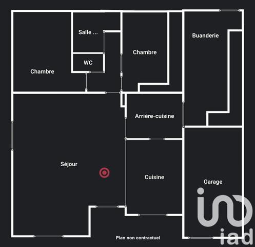 Pavillon 4 pièces de 82 m² à Clermont-Ferrand (63000)