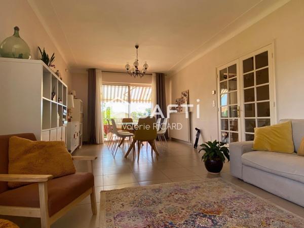 Maison familiale T5 avec jardin clos de 1304 m2.