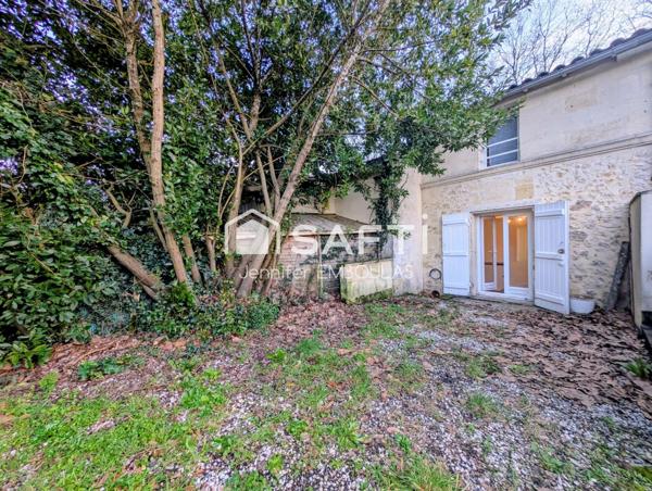 Maison de ville 2 chambres avec jardin