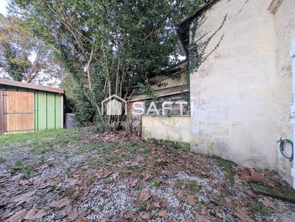 Maison de ville 2 chambres avec jardin