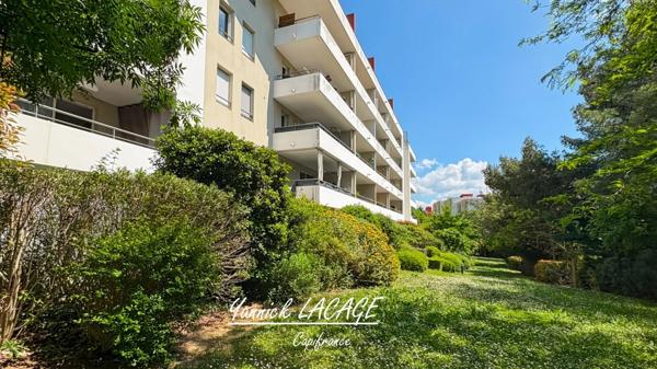 Appartement T2 de 42 m2 avec grande terrasse, parking privé – Résidence récente – Quartier La Grognarde / La Pomme – Marseille 11ᵉ