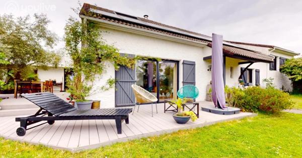 Maison familiale de 229 m² habitables – 5 chambres, bureau, espace indépendant et jardin paysager