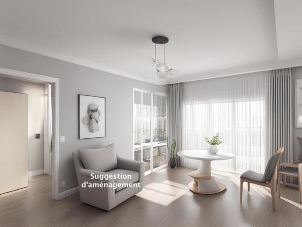 Appartement lumineux à fort potentiel à Bagnolet