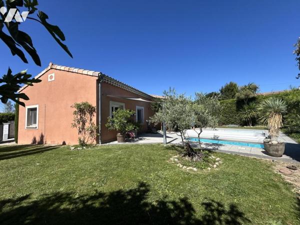 Montélimar, maison de pp, 114m2 hab, parcelle 837m2 avec piscine.