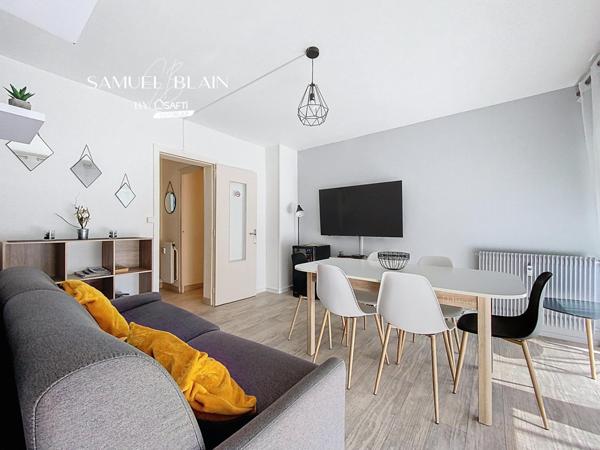 Bel appartement T4, nouveauté, entièrement rénové, libre d'habitation, loué meublé en courte durée