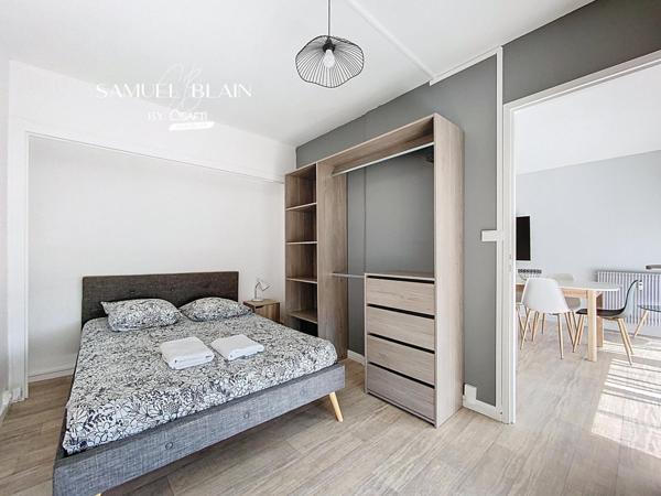 Bel appartement T4, nouveauté, entièrement rénové, libre d'habitation, loué meublé en courte durée