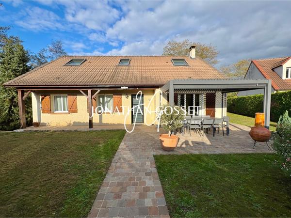 Verneuil-Sur-Seine: Maison 7pcs de 138m2 avec sous sol total et magnifique jardin