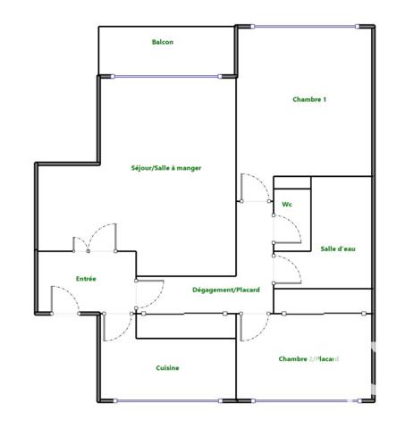 Location appartement 3 pièces 68 m² Massy