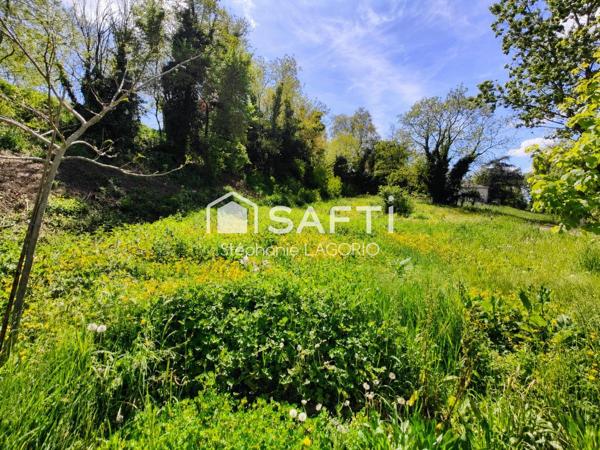 Terrain à bâtir viabilisé de 629 m²