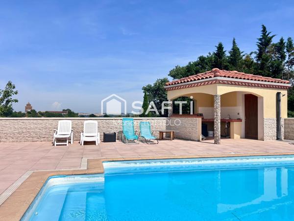 Villa 149m² - Piscine, Terrain 2500 m², 4 chambres