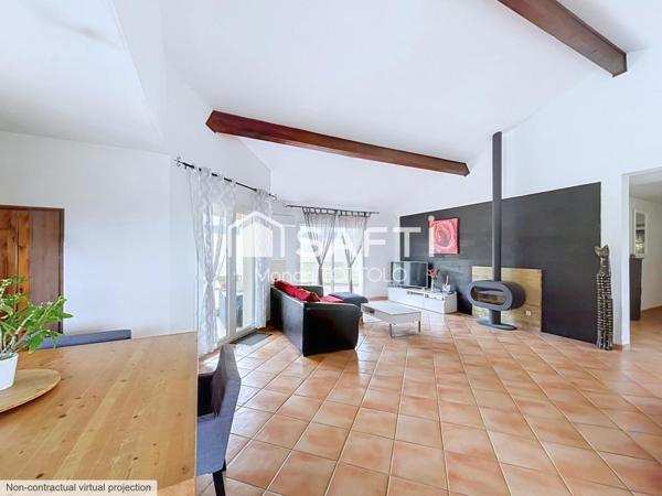 Villa 149m² - Piscine, Terrain 2500 m², 4 chambres