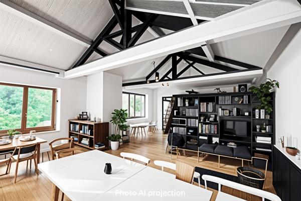 Grande maison avec dépendances et grand garage à vendre à Nantes Bords de Sèvres