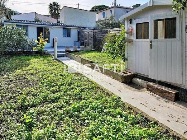 Maison 2 pièces avec jardin